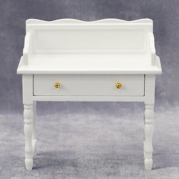 HONITANO Scale Mini House Decor Stylish Miniature Table For House Lightweight And Easy To Store