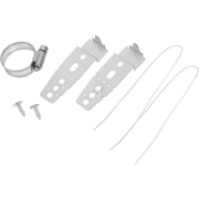 NIAIZEK Dishwasher Installation Mounting Hardware Kit with Metal Noise-Reducing Brackets for Kitchen Use