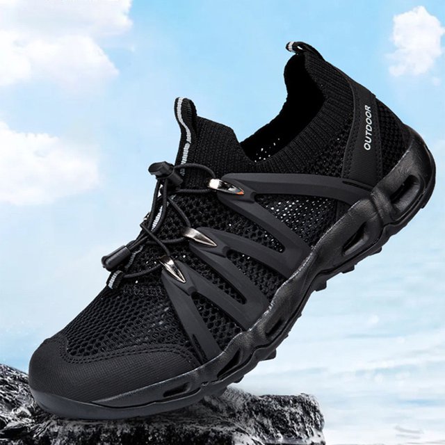 Zapatos de agua Qiuck secado surf snorkel zapatos antideslizantes hombres mujeres Aqua zapatos