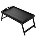 thumbnail image 1 of Dsscvnef Mini Folding Table Multifunctional Household Bedroom Bed Wooden Tray Computer Solid Wood Table, 1 of 6