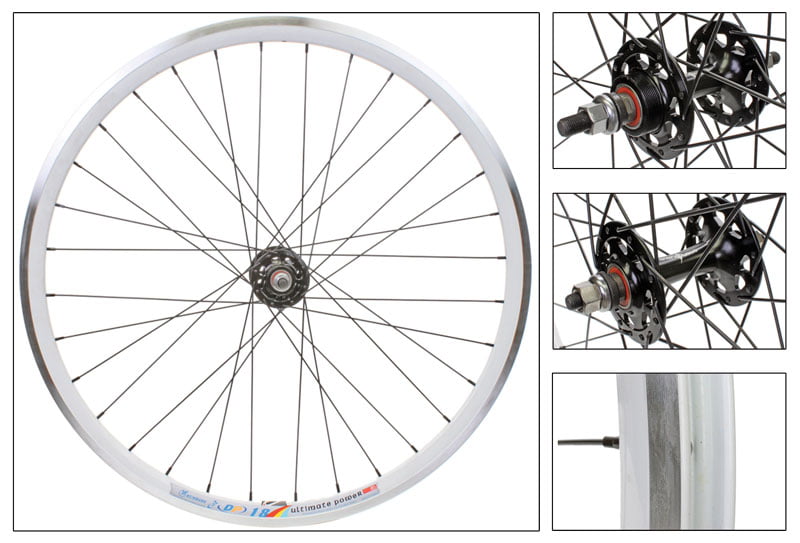 Weinmann DP18 Deep V Black 32h Track Bike Fixed Gear Wheels Wheelset DT Spokes 