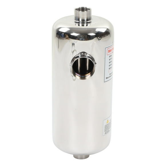 Spa Heat Exchanger, 230℉ Pool Heat Exchanger Constant Temperature Stainless Steel Light Weight for Hot Tubs