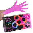 thumbnail image 1 of Guantes desechables de nitrilo FRAMAR Pink Medium, paquete de 100, 1 of 8