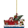 thumbnail image 1 of Disney-figura de acción plana de Mickey y Minnie Mouse para niños, adorno colgante para decoración de árbol de Navidad, regalo de fiesta de Navidad para el hogar, 1 of 4