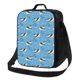 thumbnail image 1 of Balery Dolphin Lovers Caja de Almuerzo y Bolsa de Almuerzo para Hombres y Mujeres, Bolsa de Almuerzo Reutilizable con Gran Capacidad, Bolsa de Almuerzo Aislada, 1 of 7