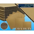 thumbnail image 4 of Corrugated Cardboard Sheets 4mm - 3/16" Thick 24x36- 10 Pack. Filler Insert Pads, Brown Frame Backing Rectangular & Square Flat Boards for Art&Crafts, DIY Projects, Mailing,Dividers & Packaging, 4 of 6