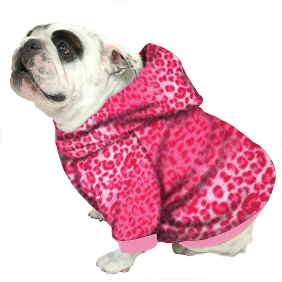 English Bulldog BIGGER THAN BEEFY Hoodie Sweatshirt - Fits 56 - 80 LB Dog - +20 Patterns to Choose From!