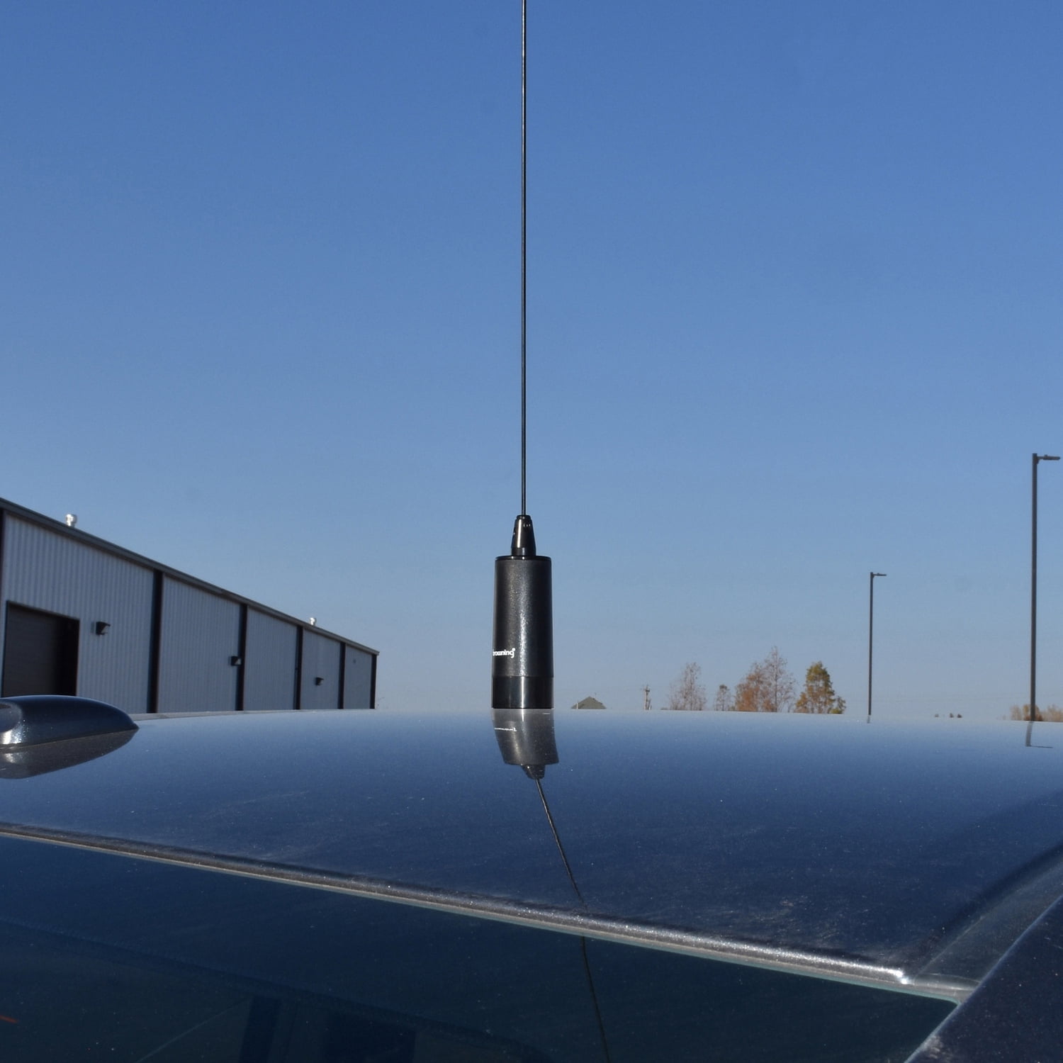 Browning 200-Watt Low-Band 26.5 MHz to 30 MHz Unity-Gain UHF Antenna with NMO Mounting (Black Base), Black Base