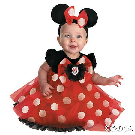 Baby Girl's Red Minnie Mouse™ Costume - 12-18