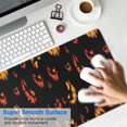 thumbnail image 4 of Long Mouse Pads for Desk,Spooky Halloween Faces Pattern Desk Mats on Top Of Desks, Desk Mouse Pad Extra Large with 3mm Non-Slip Base and Stitched Edge for Gaming,Office,Work,Home 31.5x15.7in, 4 of 5