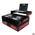 thumbnail image 5 of XS-DDJSR2LTRB LED Flight Case for Pioneer DDJ-SR2 Digital Controller W-Laptop Shelf and Bonus LED Kit | Black on Red, 5 of 5