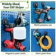 thumbnail image 6 of ULIBERMAGNET Strong Magnetic Hooks,Large Magnet with Hooks for Heavy Duty Tools,Jig Saw,Hose, 2 Pack Heavy Duty Magnetic Hooks for Hammer Drill,Circular Saw,Garden Tool(3.46inch/Black), 6 of 7