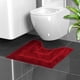 thumbnail image 5 of Tapete para entrada de patio, tapete grueso en forma de U para baño, tapete absorbente para puerta, tapete para secar pies, para isla de inodoro, antideslizante, duradero, para cocina, áreas, 5 of 9