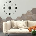 thumbnail image 5 of solacol Wall Clocks for Living Room Decor 24 Inch Large Wall Clock Watch Diy Sticker Wall Clocks Pared Home Decoration Special Living Room Home Decoration Office Shop Art Decor, 5 of 12