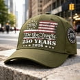 thumbnail image 4 of WUANDIXFA Baseball Cap 250 Anniversary USA Hat 250 Year American Anniversary Hat Embroidery Patriotic Adjustable Baseball Cap AG,One Size, 4 of 4