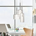 thumbnail image 2 of FETCOI Modern Ceiling Light Fixture Bottle Glass Pendant Light Fixture  Chandelier, 2 of 9