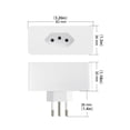 thumbnail image 1 of WiFi Smart Socket Voice Control Countdown Power Outlet 16A Living Room Home Appliances Controller Electronic Devices Brazil Plug, 1 of 8