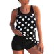 thumbnail image 1 of 2026 Women Tankini Swimwear Tank Tops + Boyshorts 2pcs Set Swimsuit Beach Bathing Suit, 1 of 4