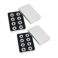 thumbnail image 2 of AWHAO 16 Pcs Roulements de Patin à Roulettes à Quatre Roues Universels en Acier Robustes Pratiques Pièces de Rechange Blanc, 2 of 9