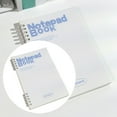thumbnail image 2 of White A5 Notebook Refillable Notebook and Filler Paper Notebooks College Ruled with Dividers Transparent Covers for Home Schǒ-ǒl Loose-Leaf Notebook with Detachable Coil(1 Pack), 2 of 9