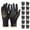 Black (3 Pairs), variant on Work Gloves for Men,Ultra Thin and Lightweight Working Gloves with Grip,3 Pairs Bulk Pack Construction Gloves with Polyurethane Coating,Safety Gloves for Light Duty Work (Black, Large)