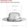 thumbnail image 3 of Coladores y tapones para lavabo de baño Hilltop, 5,4 cm, parte superior, 3 of 9