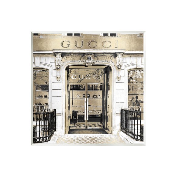 City Fashion Brand Shop Architecture Beauty & Fashion Graphic Art Unframed Art Print Wall Art