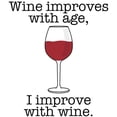 thumbnail image 3 of CafePress - Wine Improves With Age - 15 oz Ceramic Large White Novelty Mug, 3 of 4