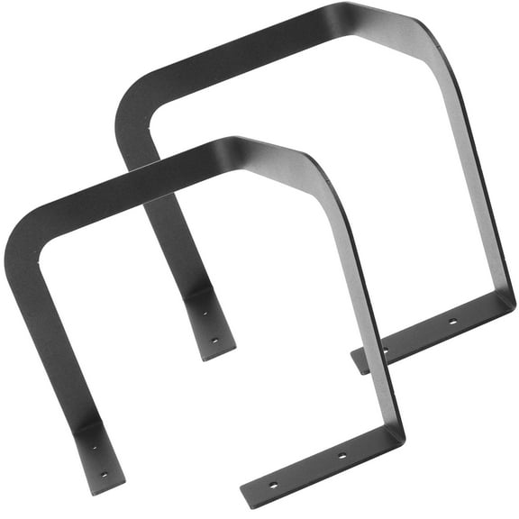 BESTOYARD 1Set Mattress Retainer Bar Metal Non Slip Holder for Bed Frame Use Black