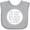 AC-Heather Grey, variant on Inktastic Military Daddy is Brave Land is Free Boys or Girls Baby Bib