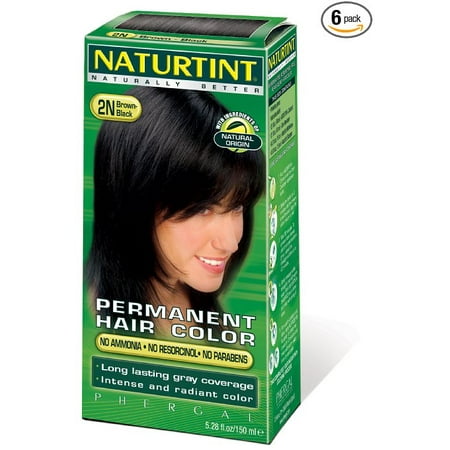 Naturtint Permanent Hair Color 2N Black Brown (Best Semi Permanent Hair Color For Black Hair)