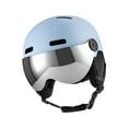 thumbnail image 3 of Casco de snowboard con gafas de esquí, cascos deportivos de protección para la cabeza, casco de nieve Azul, 3 of 8