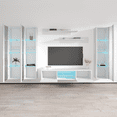 thumbnail image 4 of Fly CD2 33TV Wall Mounted Floating Modern Entertainment Center, 4 of 5