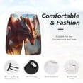 thumbnail image 3 of Cauagu Maillot de Bain Homme Séchage Rapide avec Doublure de Compression - Moyen, 3 of 6