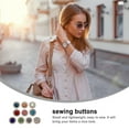 thumbnail image 4 of Sunflower Sew on Rhinestone Glass Buttons DIY Jewelry Sewing Accessories, 4 of 6