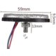 thumbnail image 5 of Led Trailer Lights,2pcs Tail Light Led Lights Brake Light Round Reflector 12v Led Marker Light(red,2pcs), 5 of 5