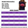thumbnail image 3 of Hazbin Hotel Moda Casual Mujer Impreso Cuello Redondo Manga Corta Camiseta Top Beige/L, 3 of 5