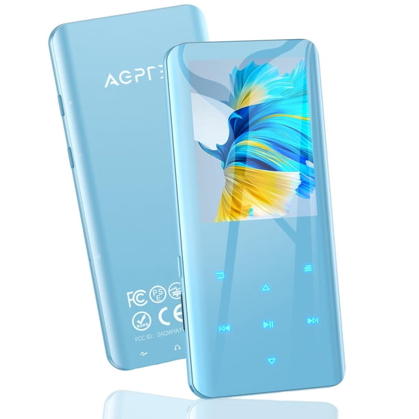 Reproductor MP3 AGPTEK A19PL 64GB Bluetooth 5.3 Pantalla de 2,4"