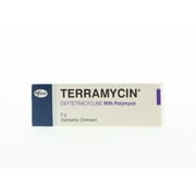 Terramycin Ophthalmic Ointment - Terramicina Unguento 5 g (Pack of 18)