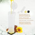 thumbnail image 3 of Queen Bee Cage White Plastic Roll Beekeeping Queen Bee Breeding Kit Cup Box Beekeeping Too, 3 of 4
