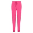 thumbnail image 4 of Natural Uniforms Womens 10 Pocket Cool Stretch Jogger Scrub Set with Regular and Petite Sizes (Hot Pink, Medium), 4 of 6