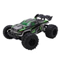 thumbnail image 2 of Coche todoterreno teledirigido de 2,4 G a escala 1/16, 4x4, con faros LED, alta velocidad, color verde, tres baterías., 2 of 14