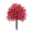 Red, variant on RYDCOT Artificial Flower Stakes Fake Outdoor Flowers, with Ground Spike, Realistic Plastic Floral Picks for Yard Garden Patio Decor