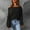 A01_Black, variant on Off Shoulder Sweaters for Women Fall Casual Pullover Long Sleeve Elegant Blouses Knitted Solid Jumper Top