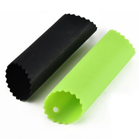 

D-GROEE Garlic Peeler Skin Remover Roller Keeper 2PACK Easy Quick to Peeled Garlic Cloves with Best Silicone Tube Roller Garlic Peeling Kitchen Tool