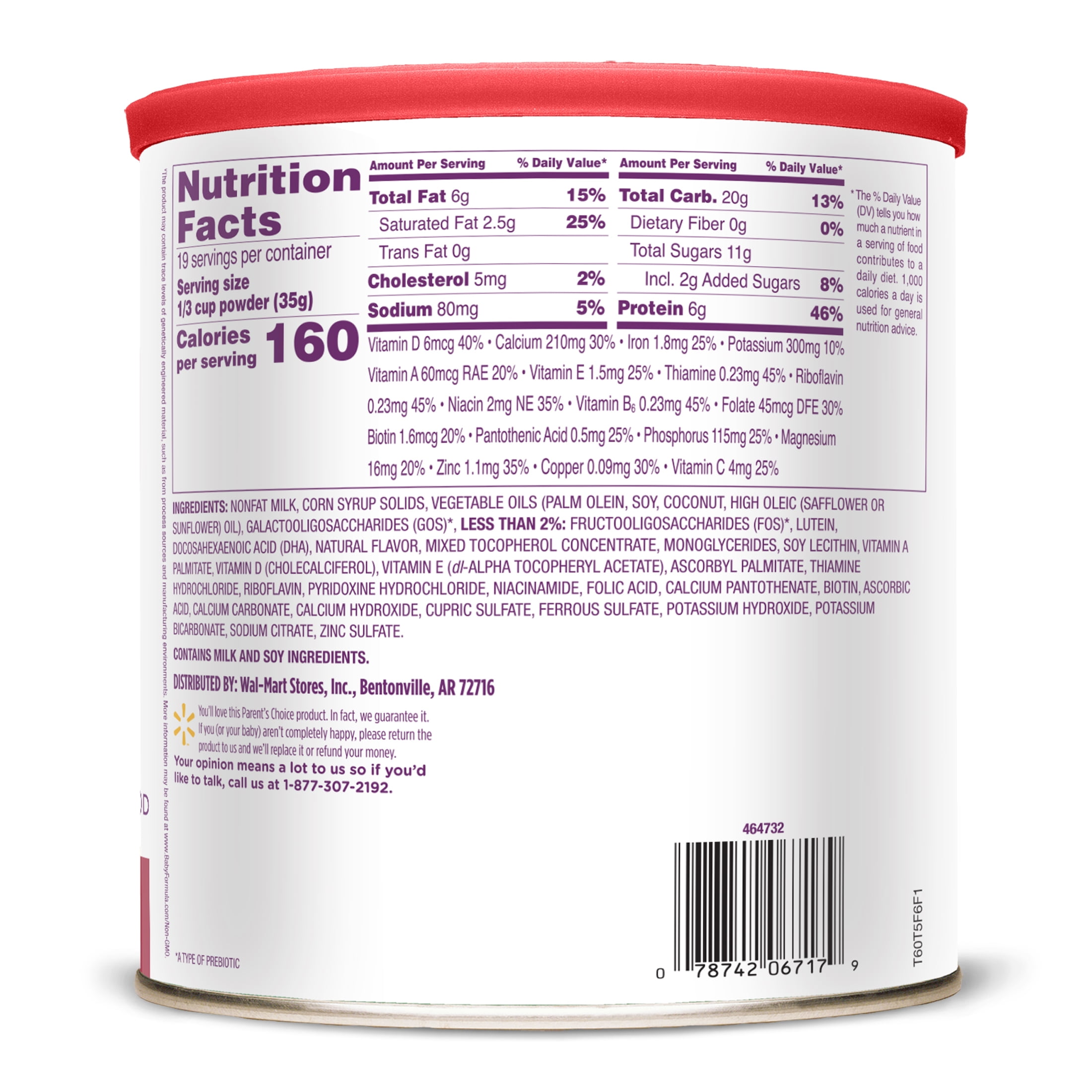 parent's choice powdered milk for toddlers