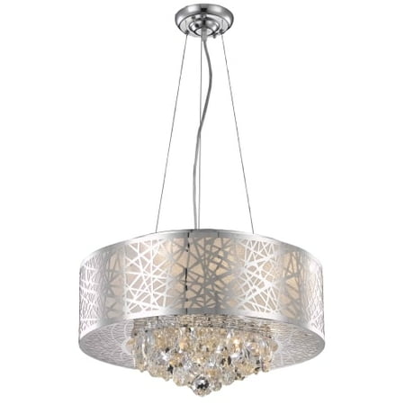 UPC 842814130302 product image for Elegant Lighting Value Prism 7LT Chrome Pendant - V2079D20C/RC | upcitemdb.com