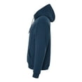 thumbnail image 6 of JERZEES H12MR Rugged Hooded Sweatshirt-Washed Navy-3XL, 6 of 6