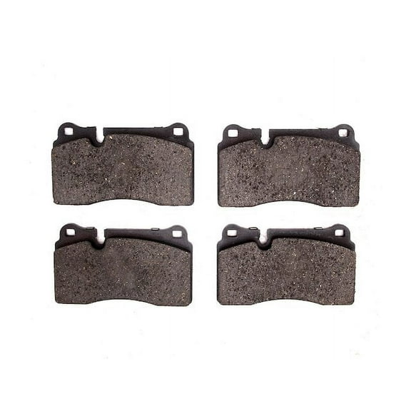 Front Brake Pad Set - Compatible with 2006 - 2017 Volkswagen Touareg 3.2L V6 2007 2008 2009 2010 2011 2012 2013 2014 2015 2016