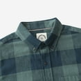 thumbnail image 4 of Dubinik® Flannel Shirt for Men Long Sleeve Men's Casual Button-Down Shirt 100% Cotton Soft Plaid Regular Fit with Pockets, 4 of 7